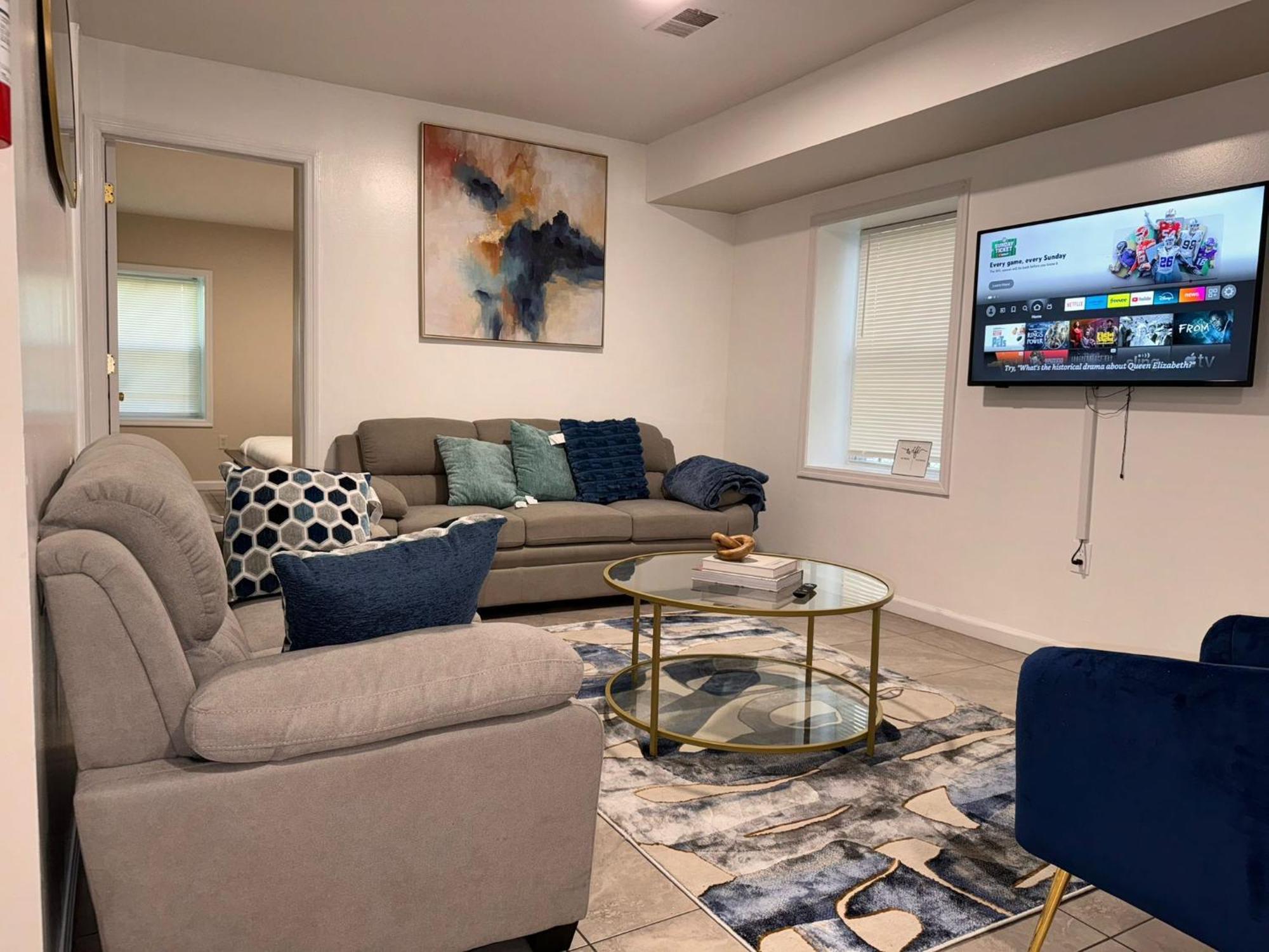 Cosy Bedroom 6 Minutes To Ewr Prudential Hotels Pen Station 纽瓦克 外观 照片